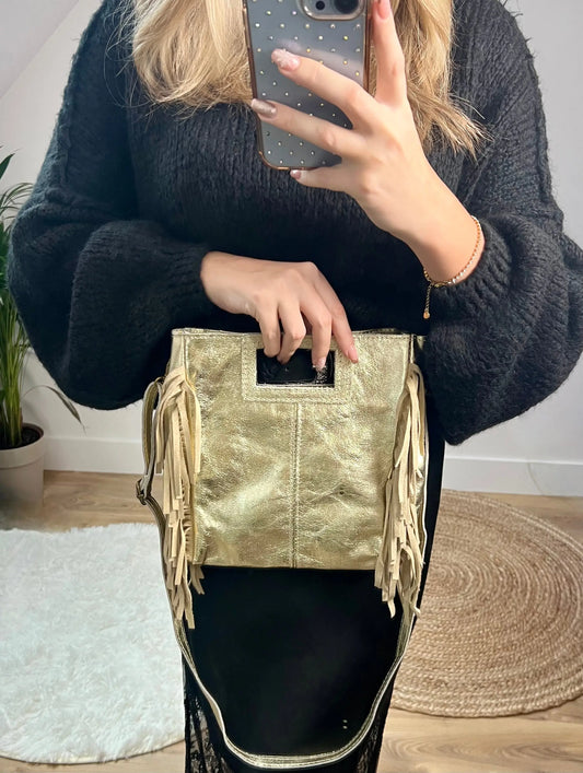 Sac Diane gold MaisonPerla Collection