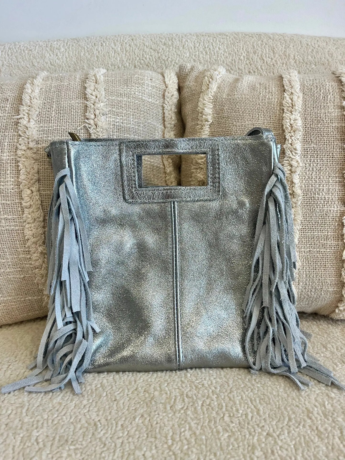Sac Diane silver MaisonPerla Collection
