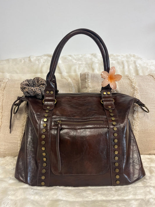 Sac Lilou chocolat MaisonPerla Collection