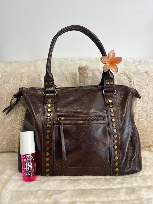 Sac Lilou marron MaisonPerla Collection