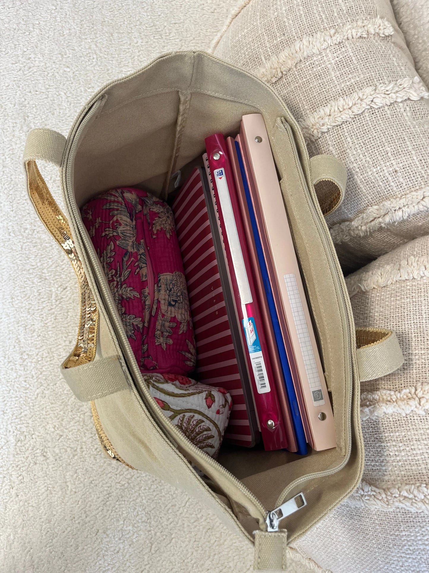 Sac Mia beige MaisonPerla Collection