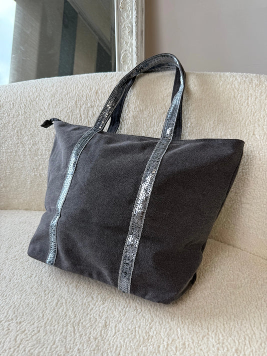 Sac Mia gris MaisonPerla Collection