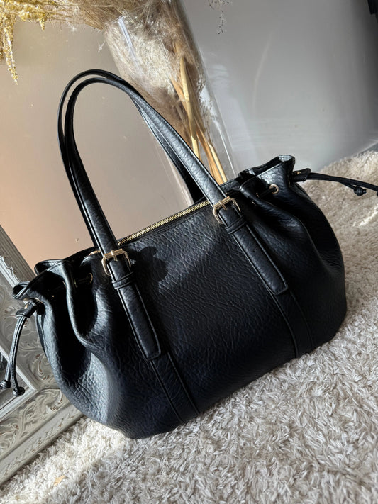 Sac Tara noir mat MaisonPerla Collection