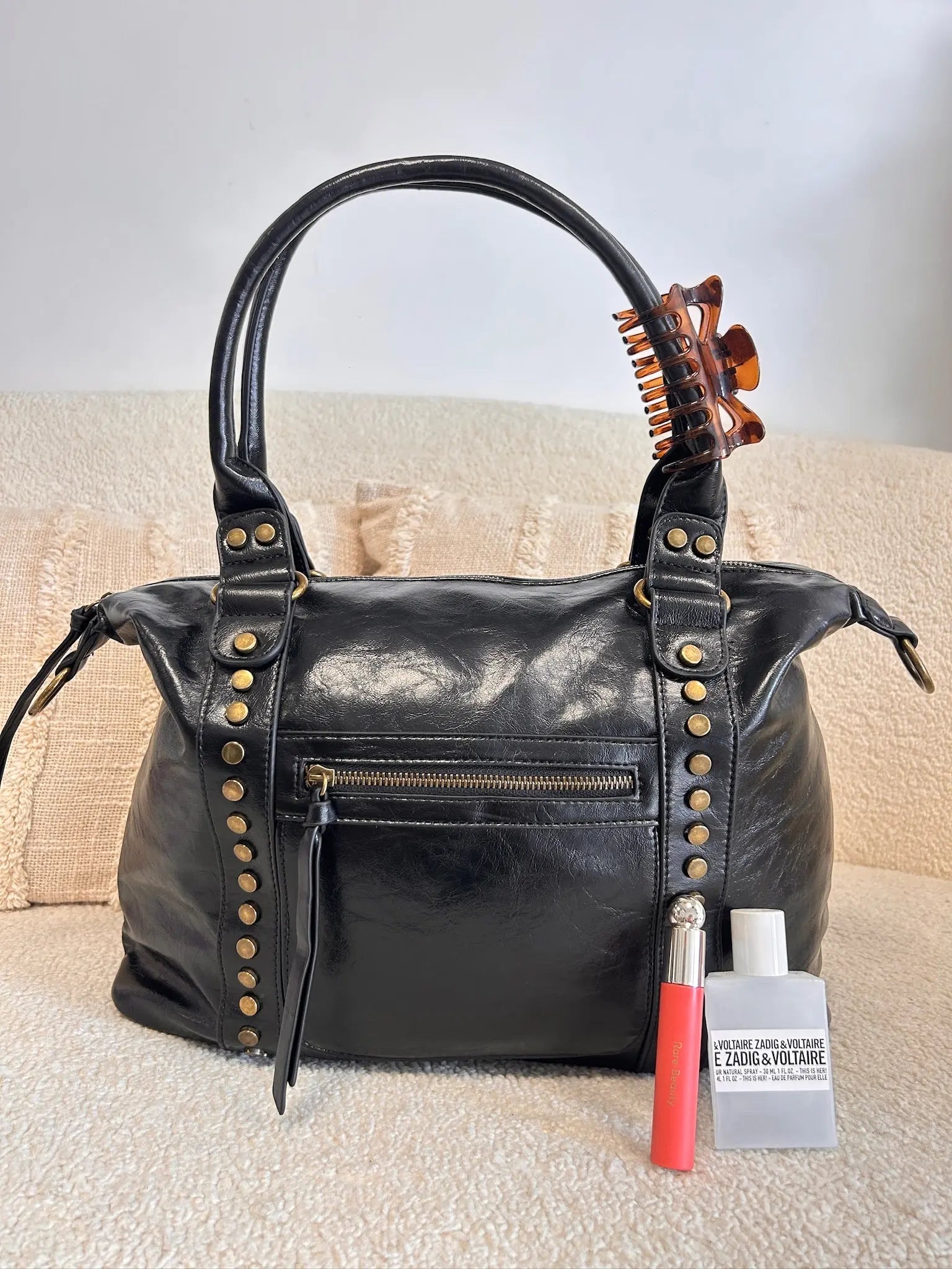 Sac (name) noir MaisonPerla Collection