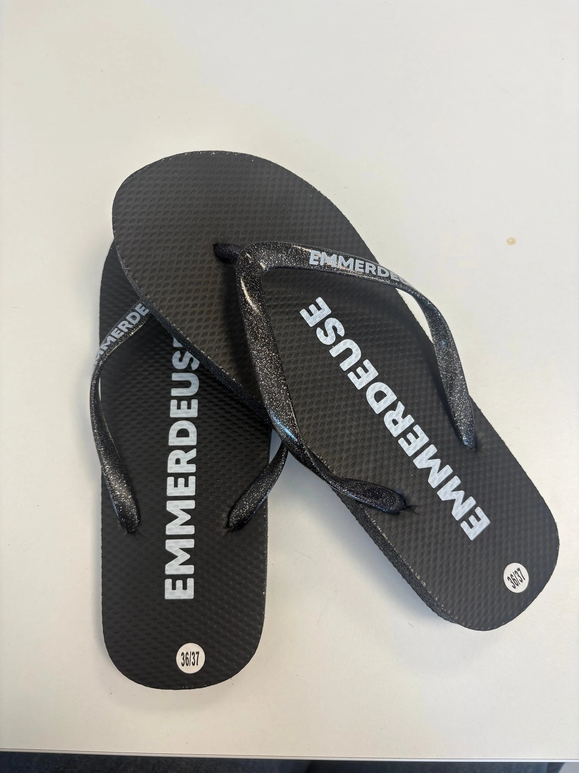 Tongs à paillettes MaisonPerla Collection