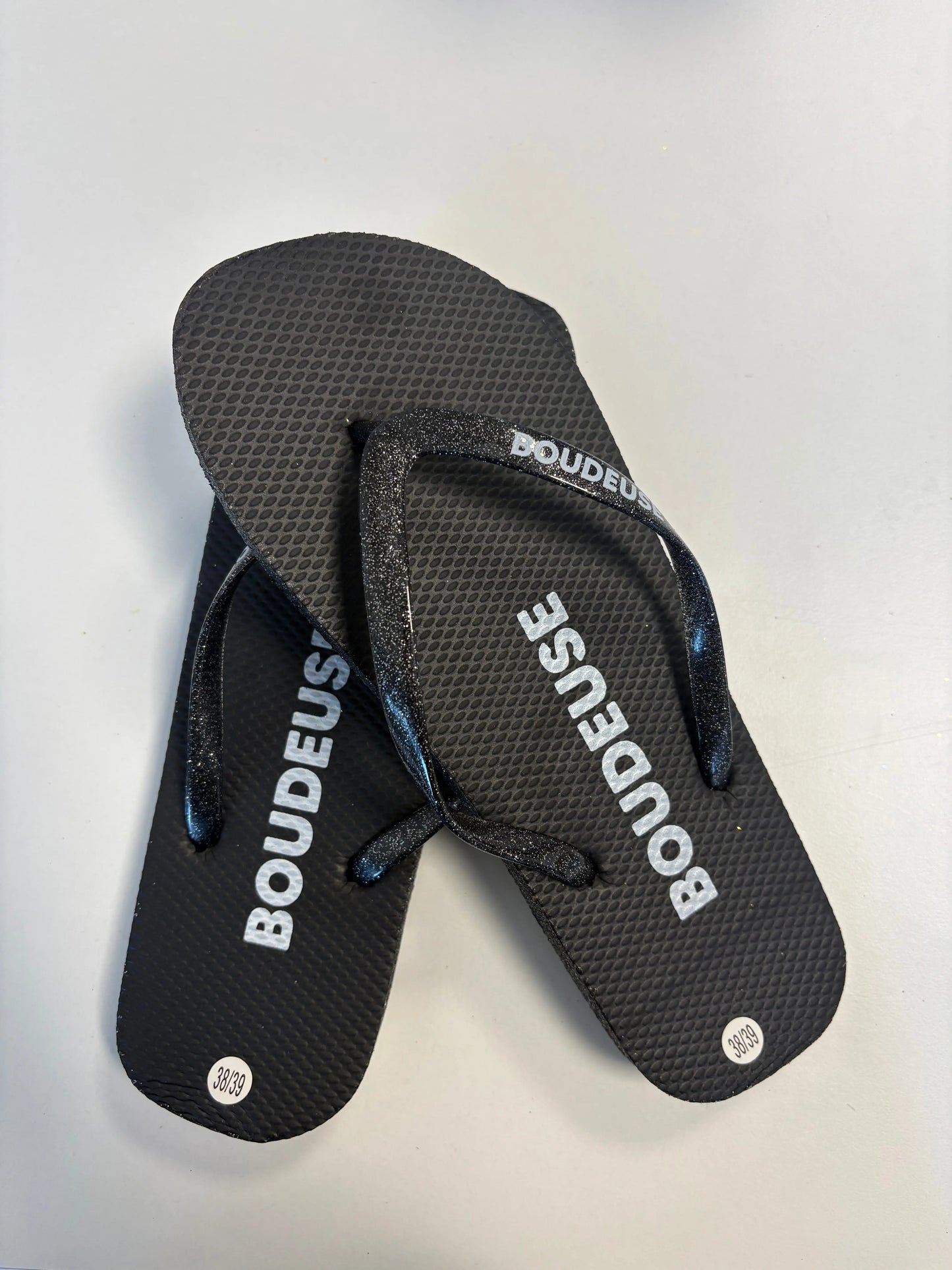 Tongs à paillettes MaisonPerla Collection