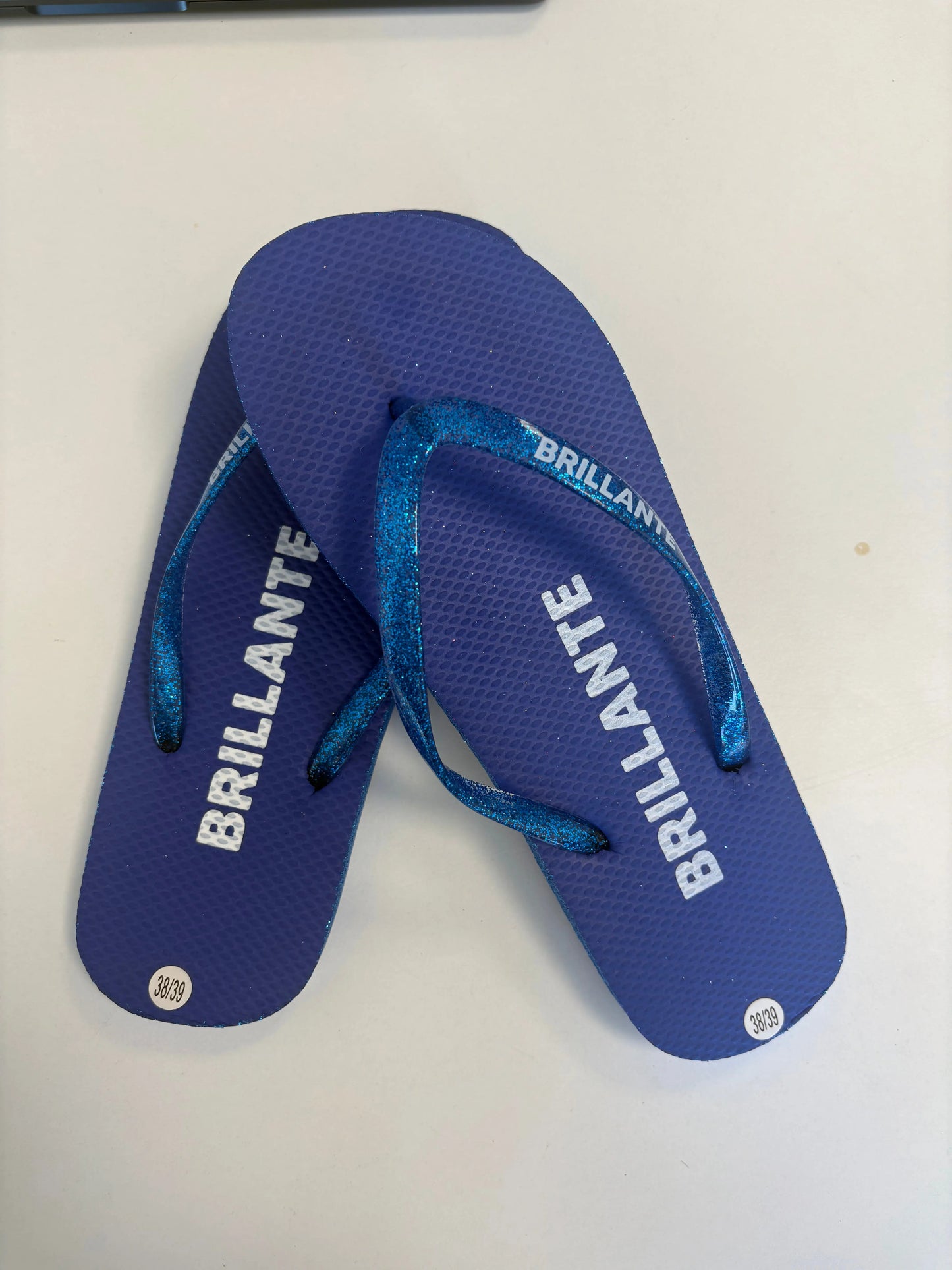 Tongs à paillettes MaisonPerla Collection