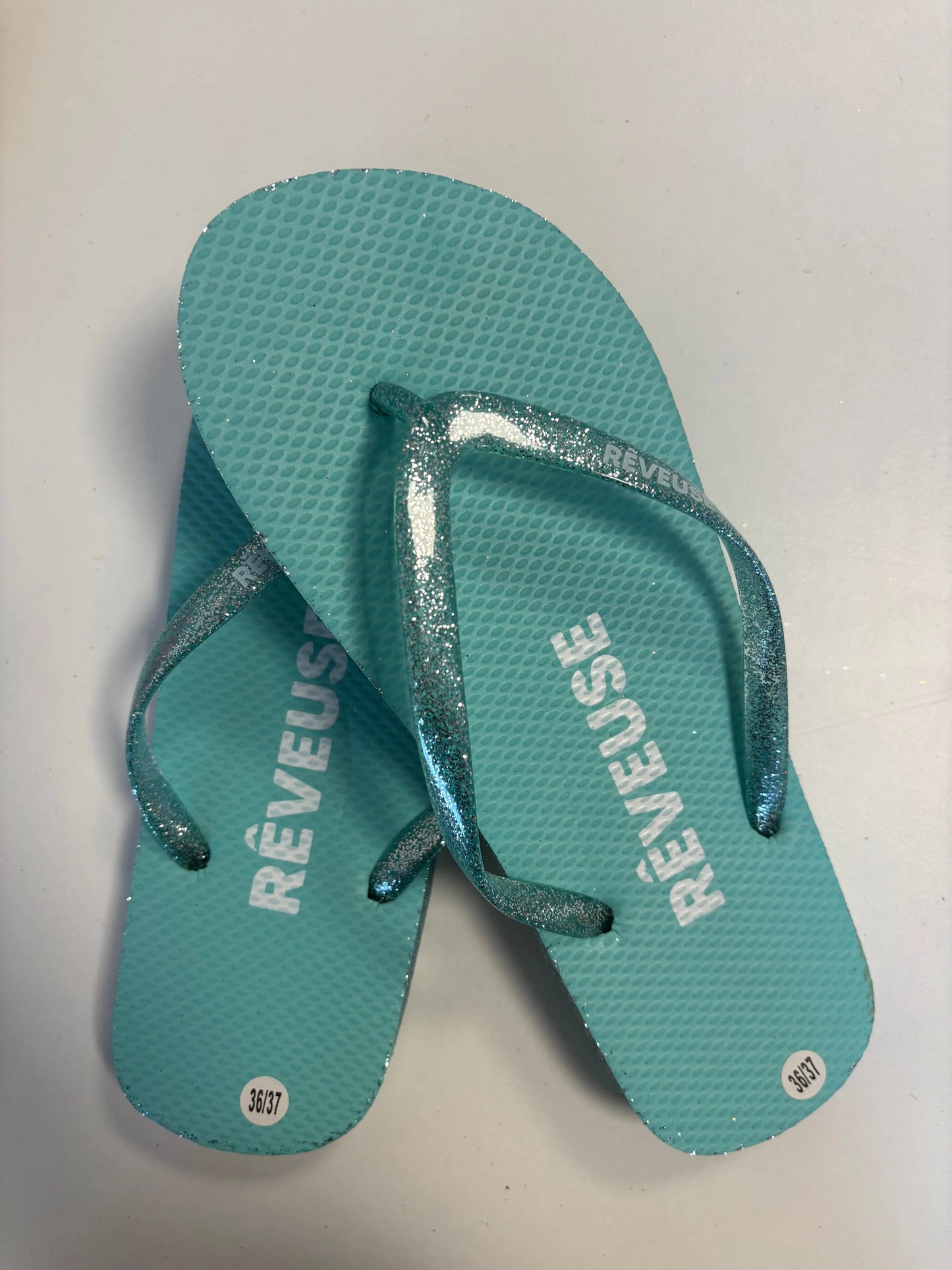 Tongs à paillettes MaisonPerla Collection