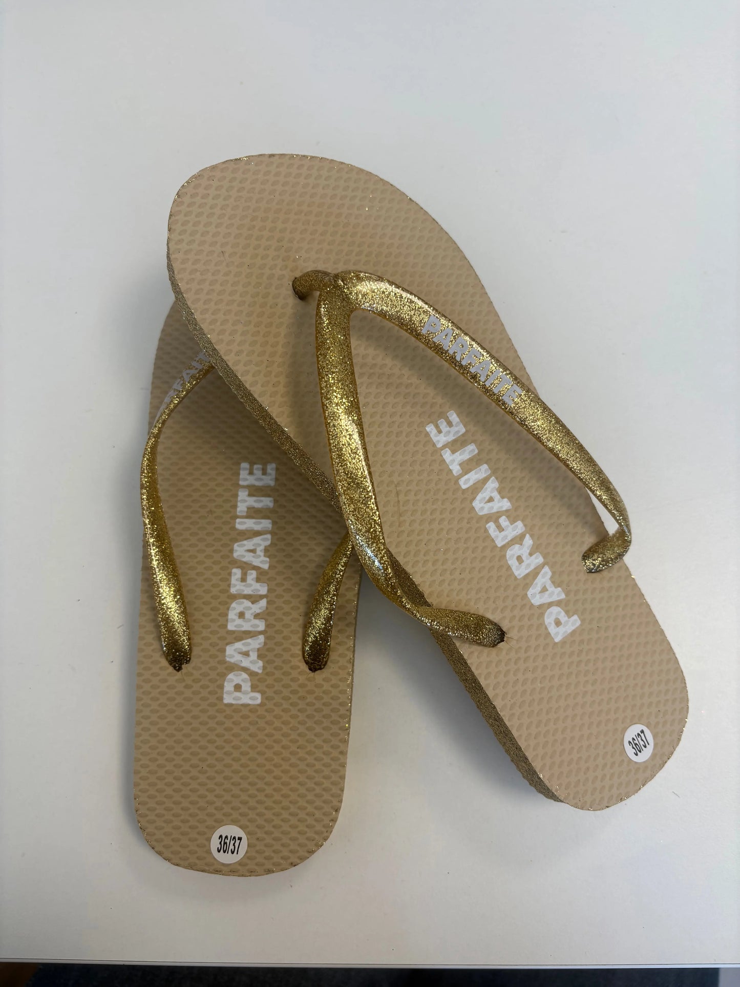 Tongs à paillettes MaisonPerla Collection