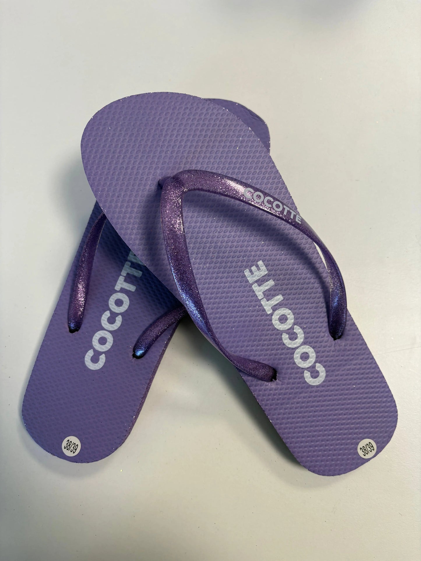 Tongs à paillettes MaisonPerla Collection