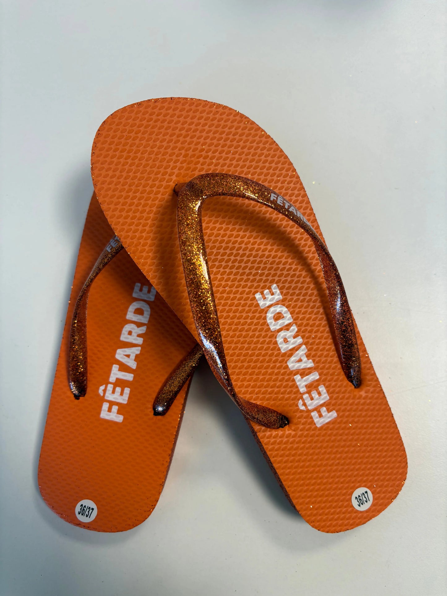 Tongs à paillettes MaisonPerla Collection