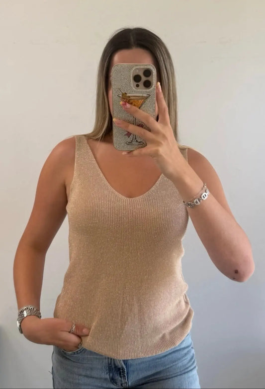 Top Victoria gold MaisonPerla Collection