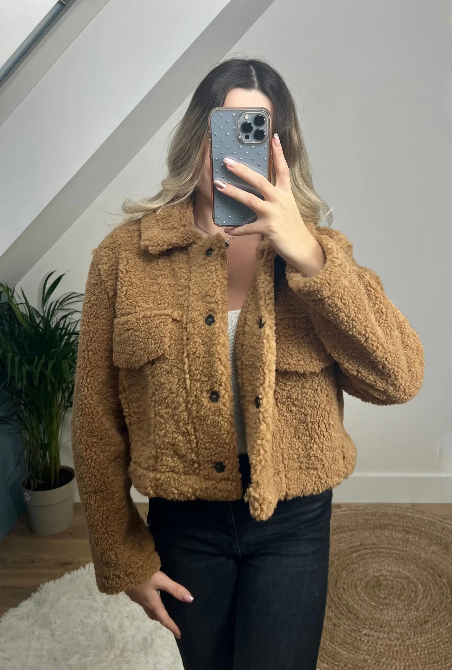 Veste Teddy Camel MaisonPerla Collection