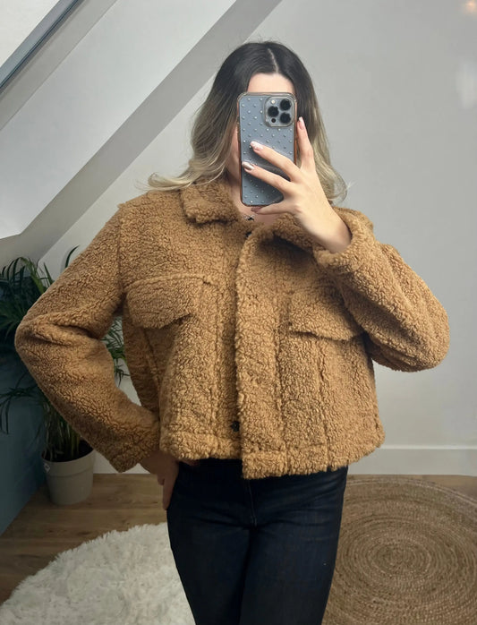 Veste Teddy Camel MaisonPerla Collection